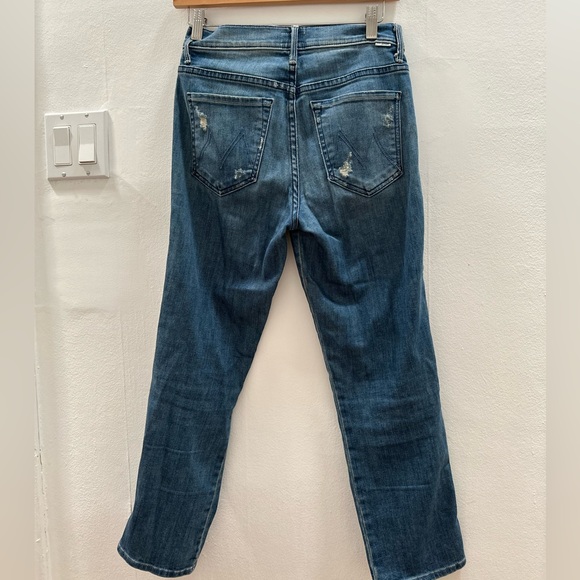 Mother Denim - High Waisted Rascal Crop Jeans - Picture 2 of 6